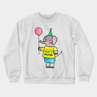 Responsible Party Animal Elephant Crewneck Sweatshirt